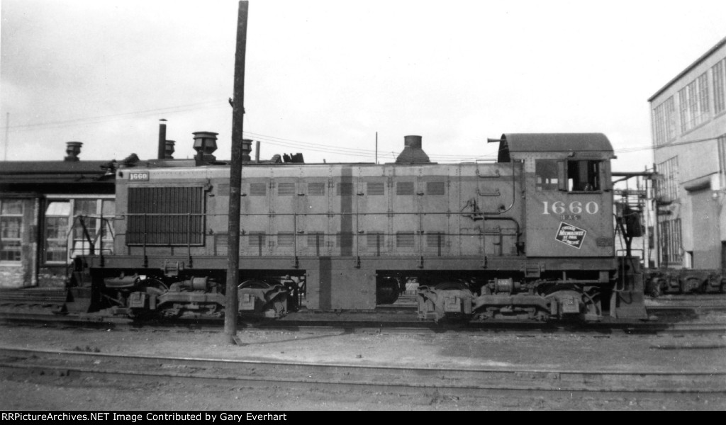 MILW Alco S2 #1660 - Milwaukee Road